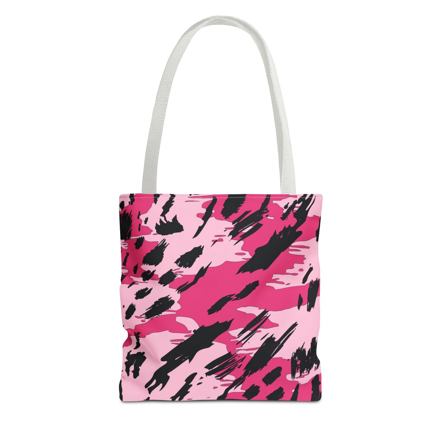 Chic Pink Abstract Tote Bag - Fashionable Carryall, Everyday Use, Shopping, Gift for Her, Trendy Eco-Friendly Bag