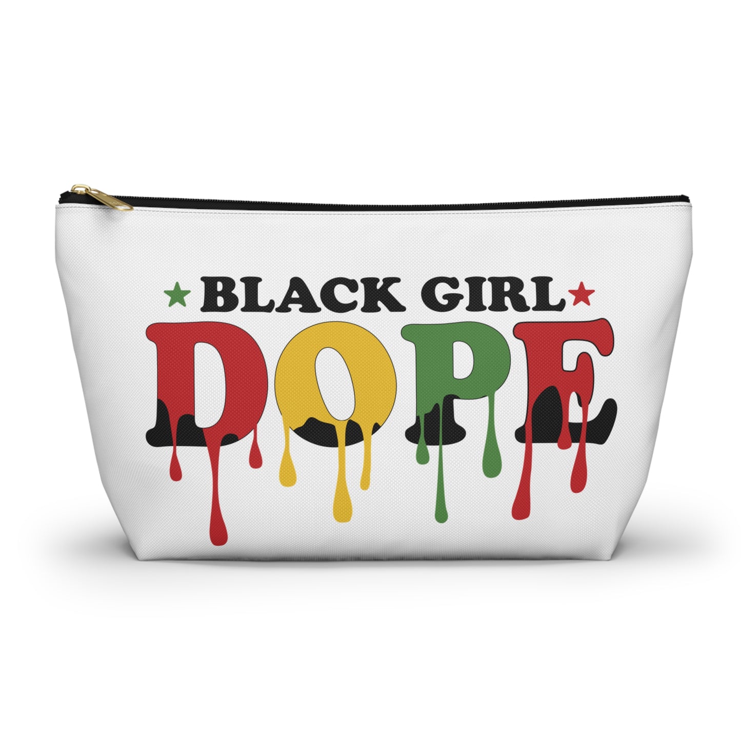 Bold Statement Accessory Pouch, Creative Makeup Bag, Black Girl Magic Organizer, Gifts for Her, Travel Essentials, Festival Style