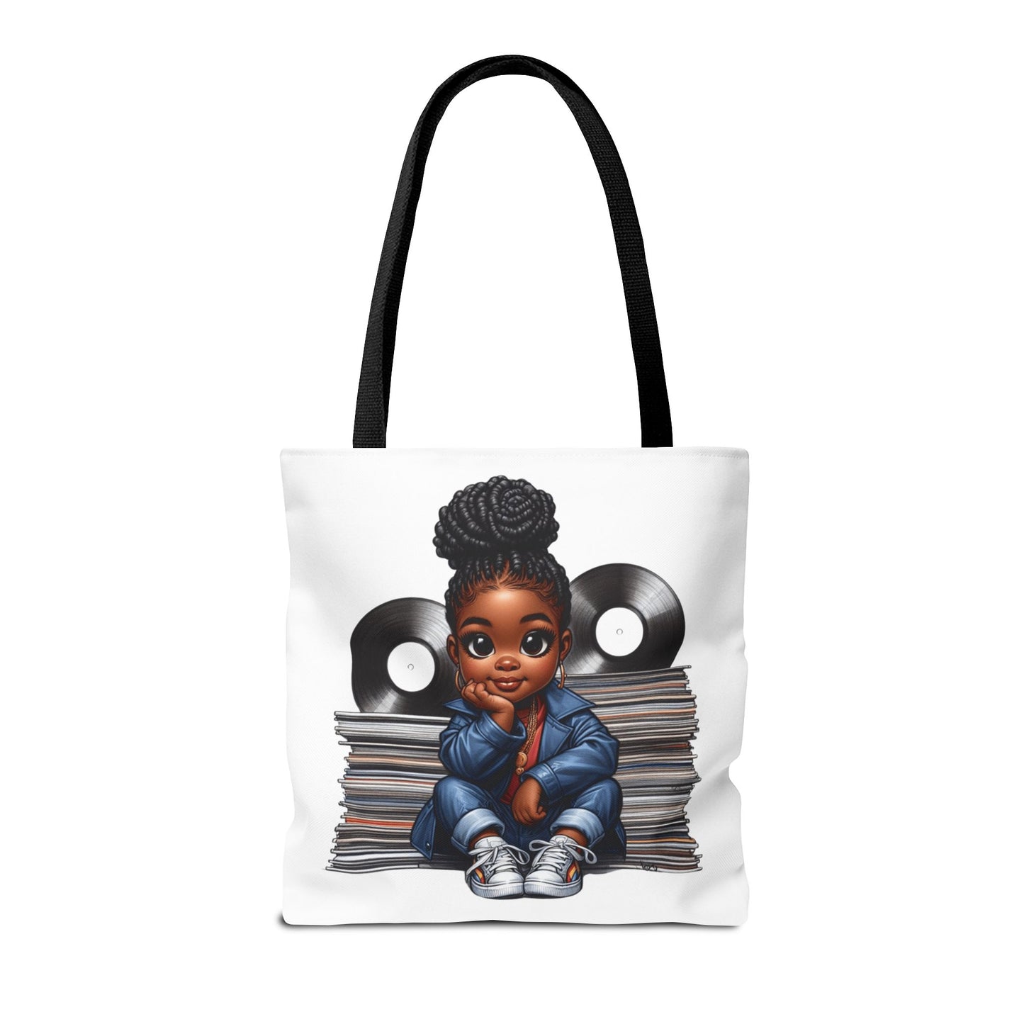 Vinyl Vibes Tote Bag - Perfect for Music Lovers, Record Enthusiasts, Gifts for Her, Shopping, and Everyday Use