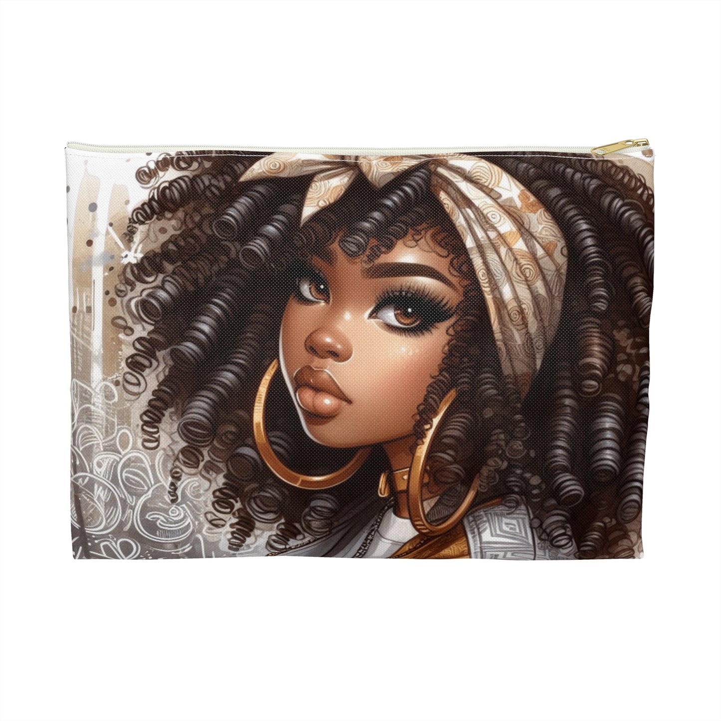 Cosmic Beauty Accessory Pouch, Stylish Makeup Bag, Fun Travel Organizer, Art Lovers Gift, Unique Storage Pouch