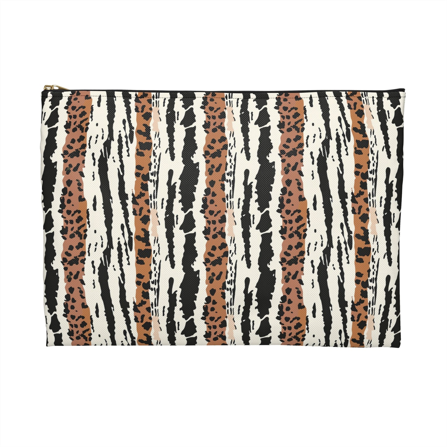 Wild Print Accessory Pouch - Stylish Makeup Bag, Travel Organizer, Gift for Her, Fashion Storage, Animal Print Design