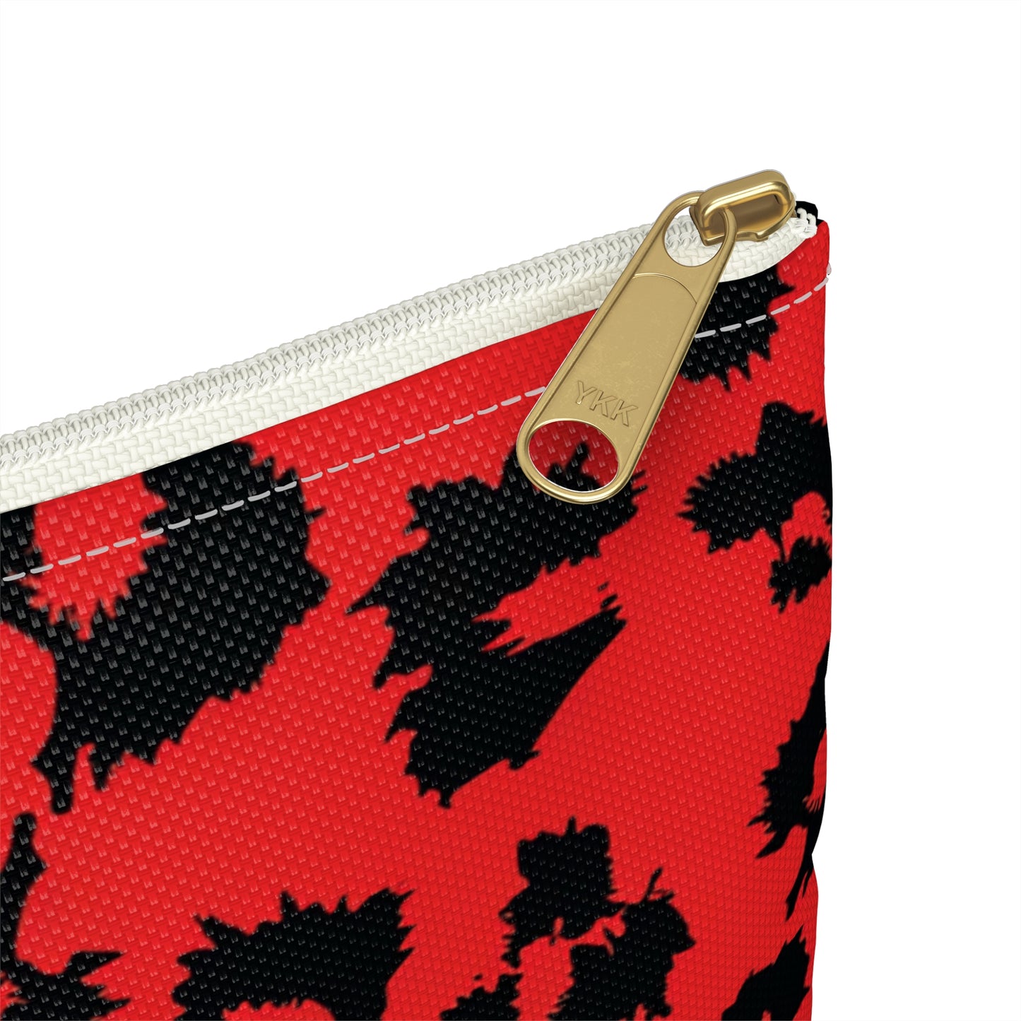 Bold Leopard Print Accessory Pouch, Makeup Bag, Travel Organizer, Clutch, Pencil Case, Gift for Her