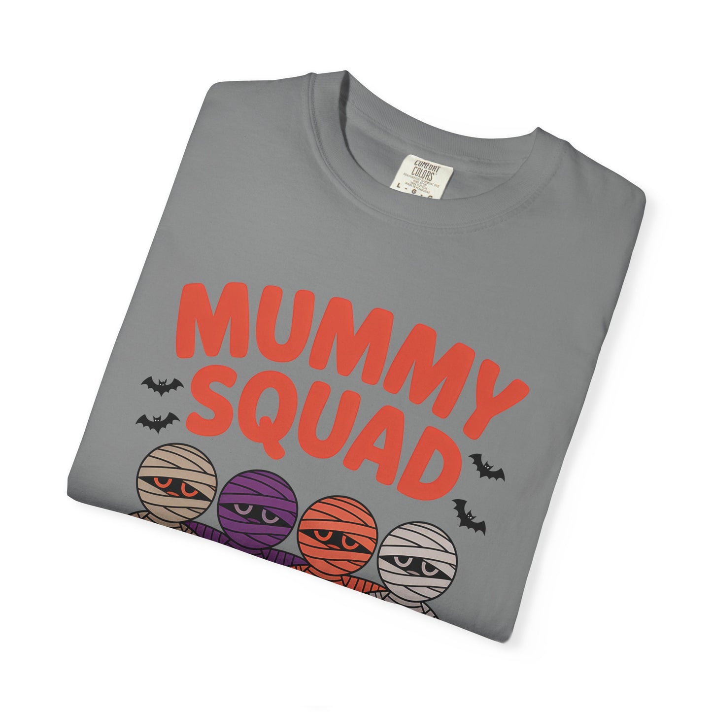 Mummy Squad Unisex T-shirt | Halloween Tee, Mummy Themed Shirt, Spooky Squad Shirt, Fall Festival Shirt, Fun Family Costume