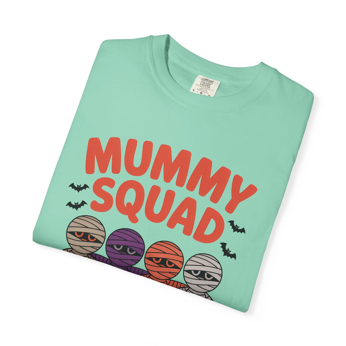 Mummy Squad Unisex T-shirt | Halloween Tee, Mummy Themed Shirt, Spooky Squad Shirt, Fall Festival Shirt, Fun Family Costume