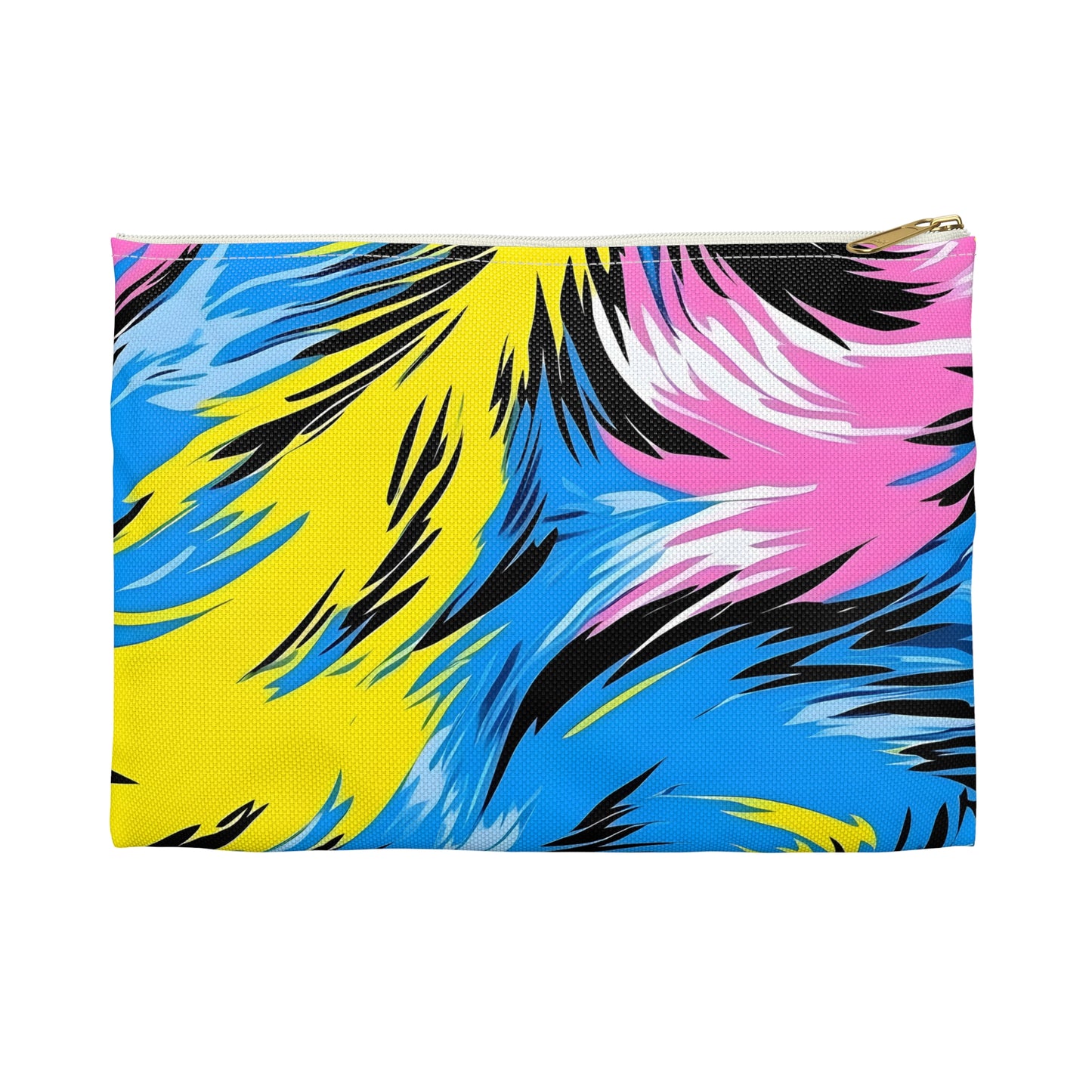Vibrant Patterned Accessory Pouch, Makeup Bag, Travel Organizer, Gift for Her, Fun Storage Solution