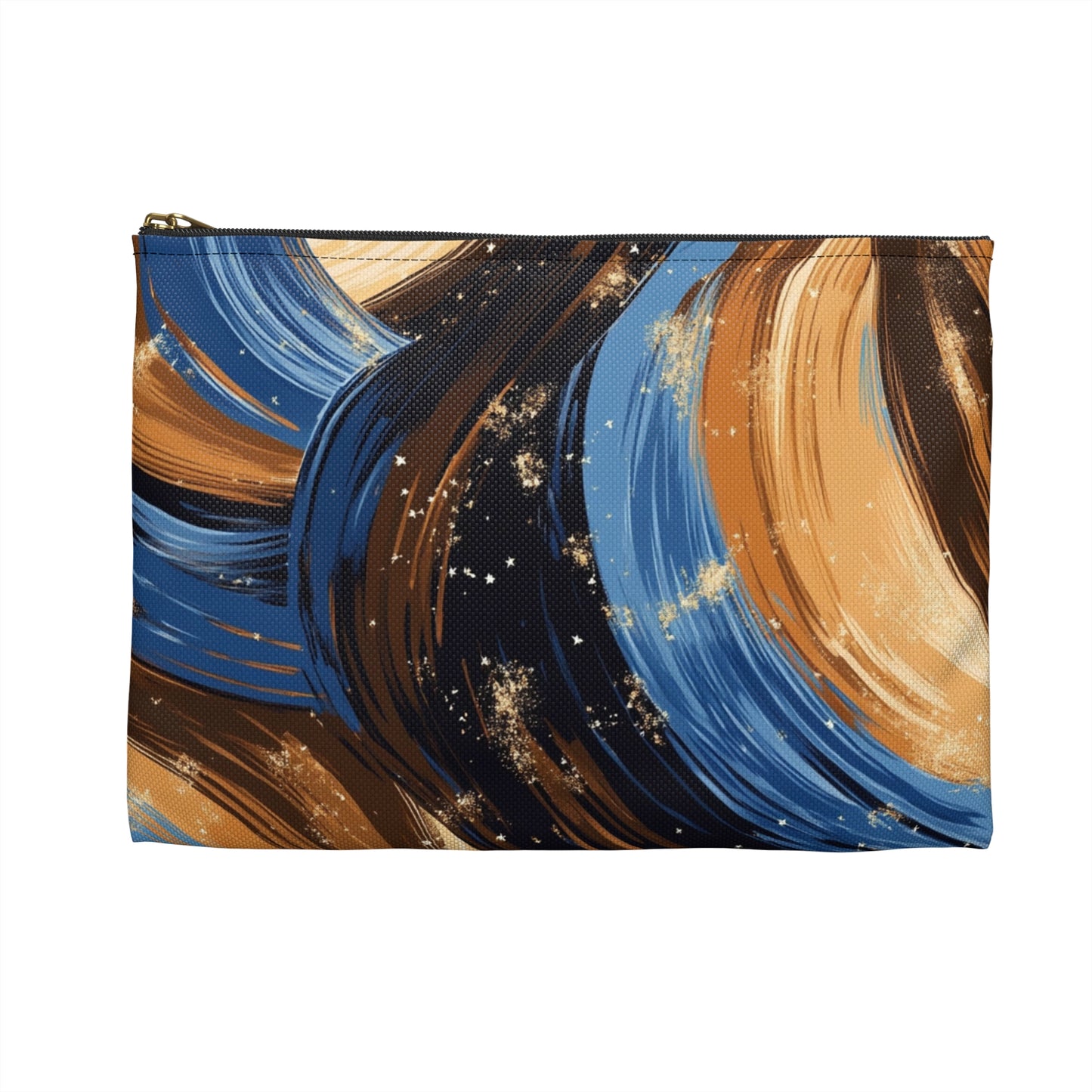 Artistic Canvas Accessory Pouch - Stylish Storage, Makeup Bag, Travel Organizer, Gift for Art Lovers, Unique Design