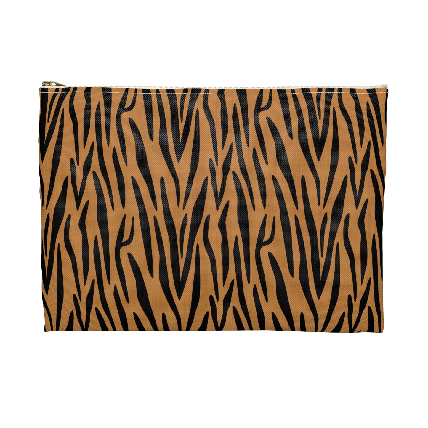 Stylish Tiger Print Accessory Pouch - Makeup Bag, Travel Organizer, Pencil Case, Gift for Animal Lovers, Wild Style