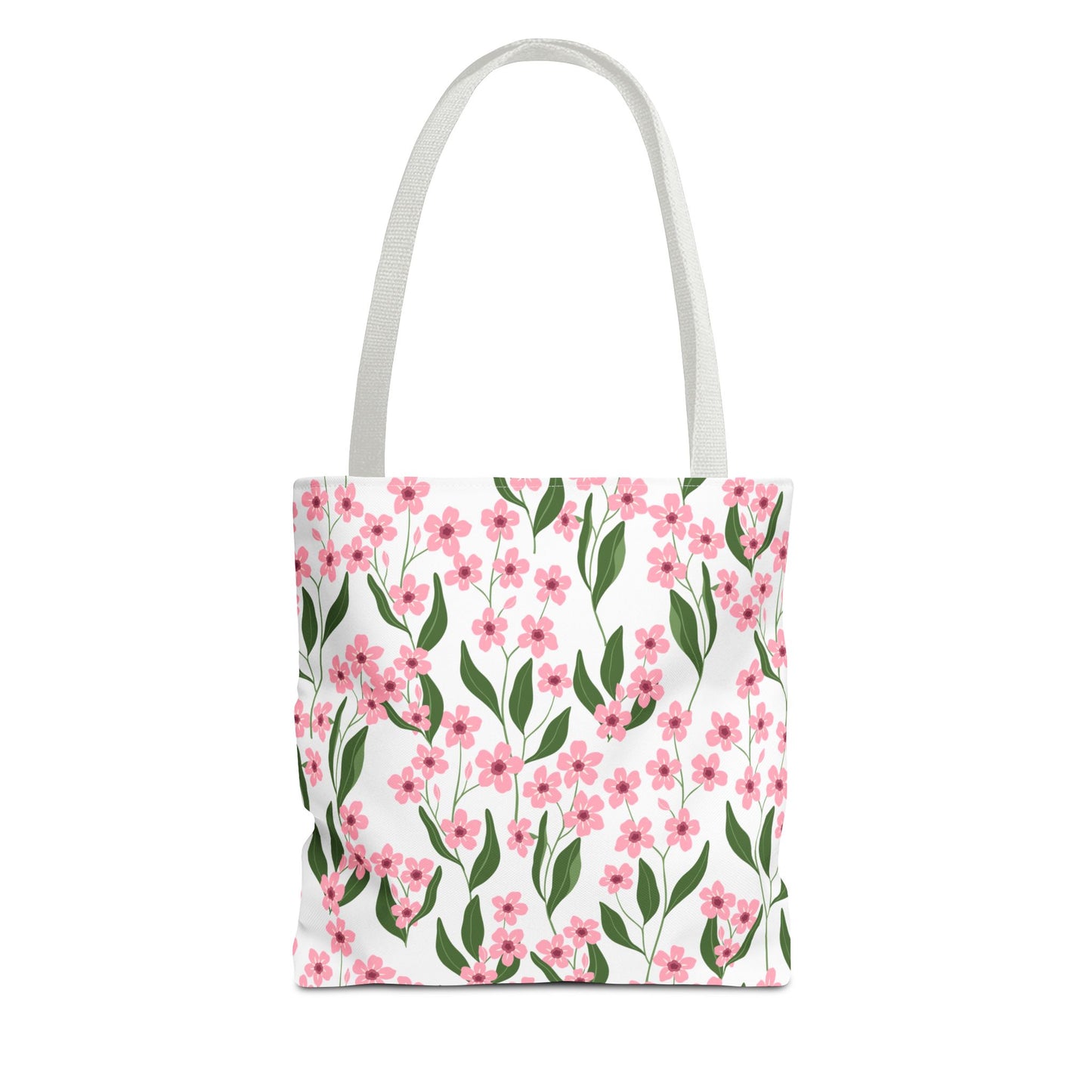 Floral Tote Bag, Cute Flower Bag, Spring Floral Shopper, Birthday Gift, Eco-Friendly Tote, Everyday Use Bag