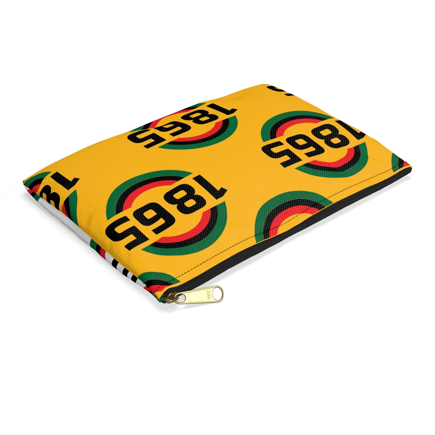 Colorful 1865 Accessory Pouch | Ethnic Print Organizer Bag | Makeup, Travel, Gift, Festival, School Supplies