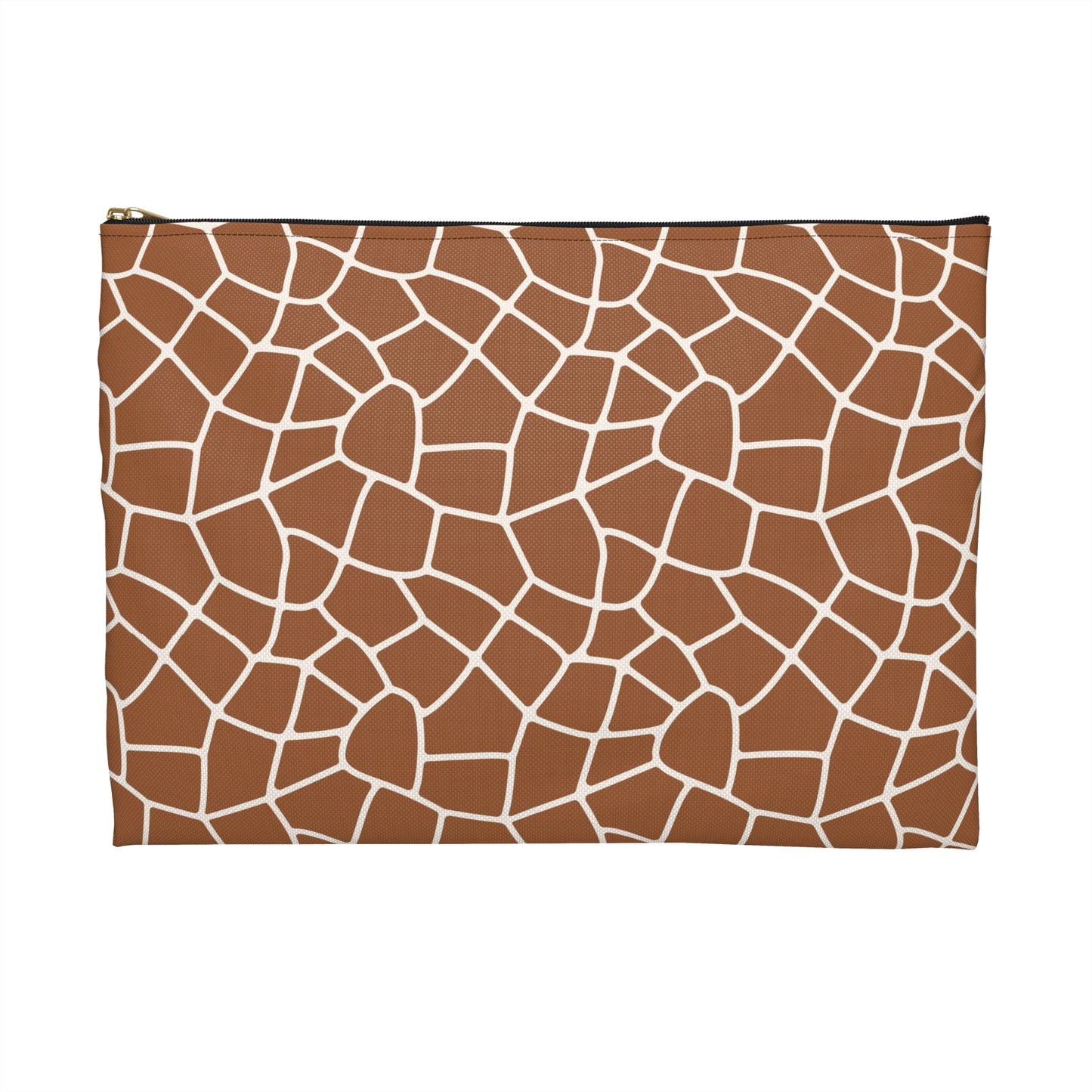 Trendy Giraffe Print Accessory Pouch - Cosmetic Bag, Travel Organizer, Gift for Her, Stylish Storage, Animal Pattern
