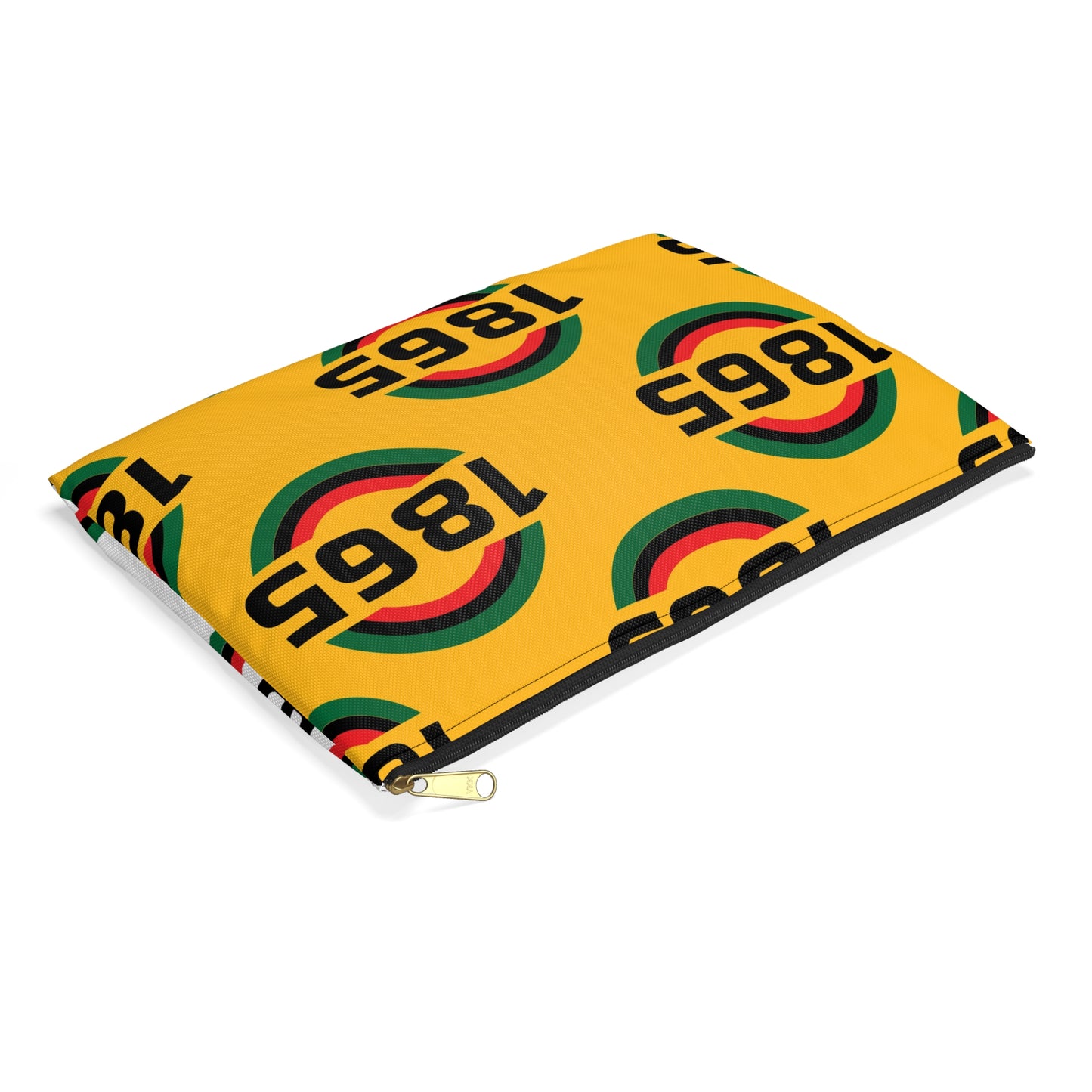 Colorful 1865 Accessory Pouch | Ethnic Print Organizer Bag | Makeup, Travel, Gift, Festival, School Supplies