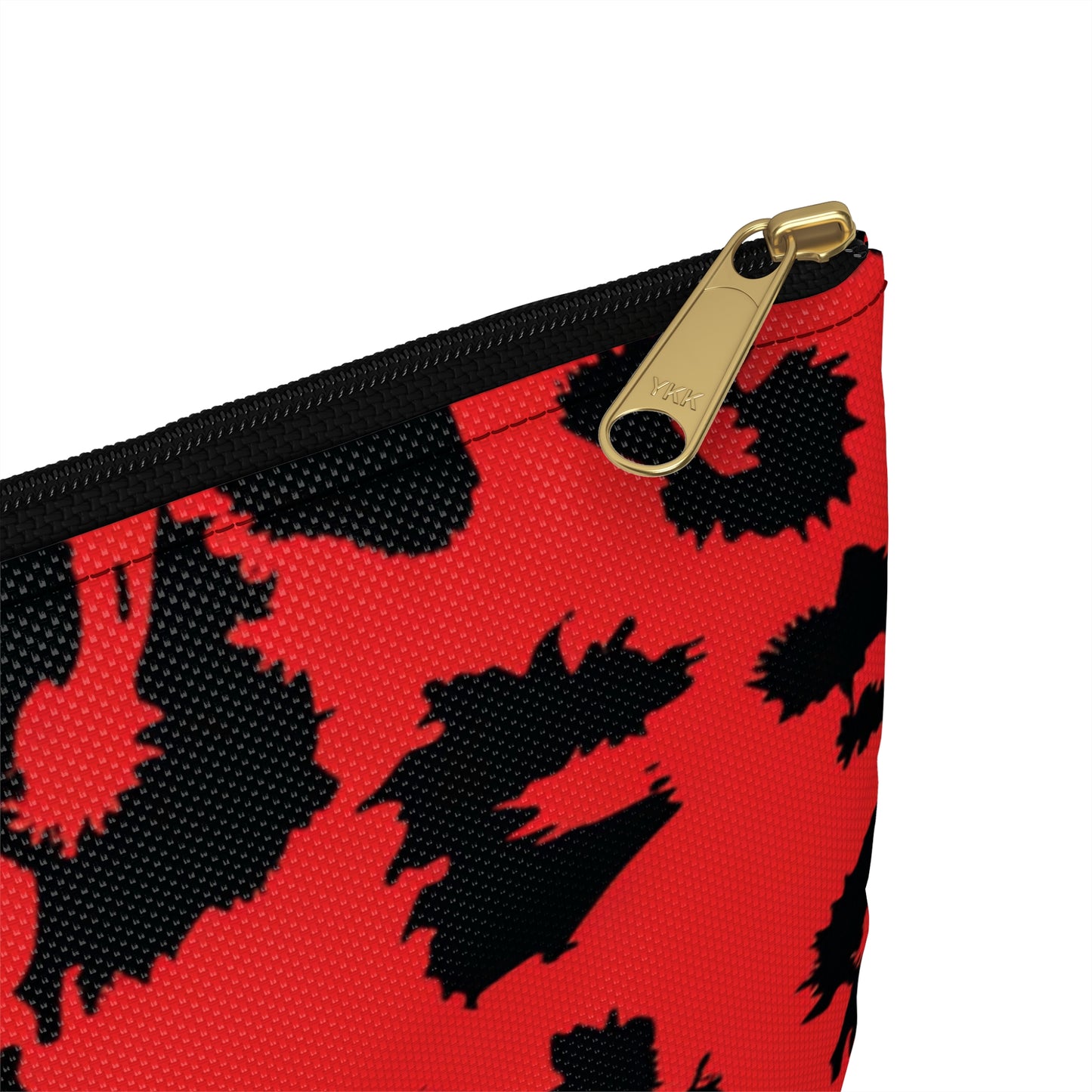 Bold Leopard Print Accessory Pouch, Makeup Bag, Travel Organizer, Clutch, Pencil Case, Gift for Her