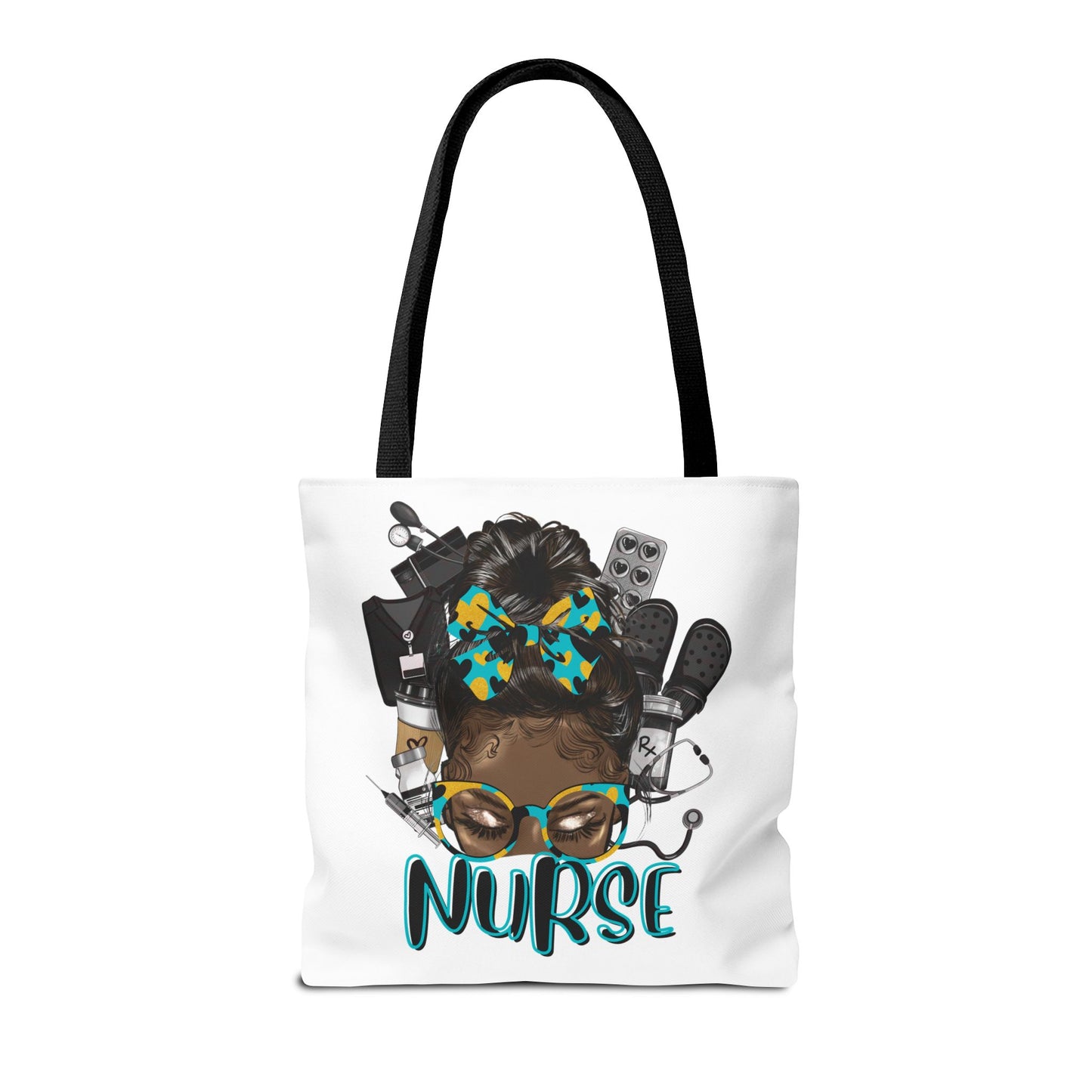 Nurse Appreciation Tote Bag, Fun Nurse Gift, Medical Student Tote, Nurse Life Accessory, Inspirational Carryall for Healthcare