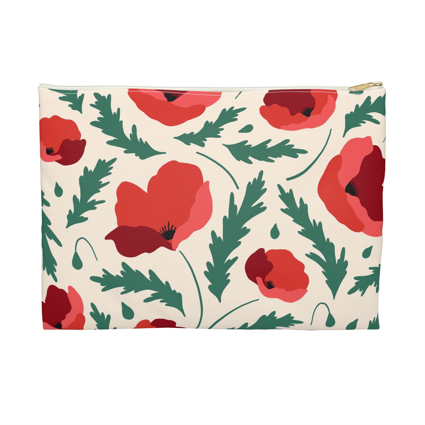 Floral Accessory Pouch - Perfect for Travel, Makeup, or Stationery; Gifts for Her, Wedding Favors, Mother's Day, Floral Lover