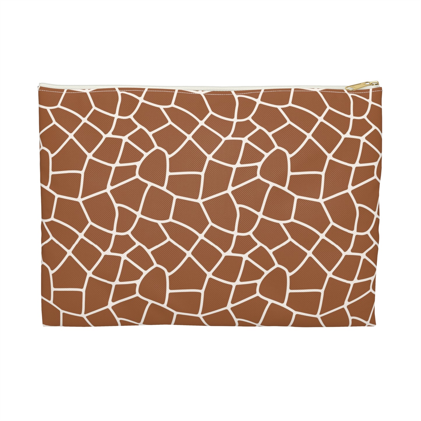 Trendy Giraffe Print Accessory Pouch - Cosmetic Bag, Travel Organizer, Gift for Her, Stylish Storage, Animal Pattern