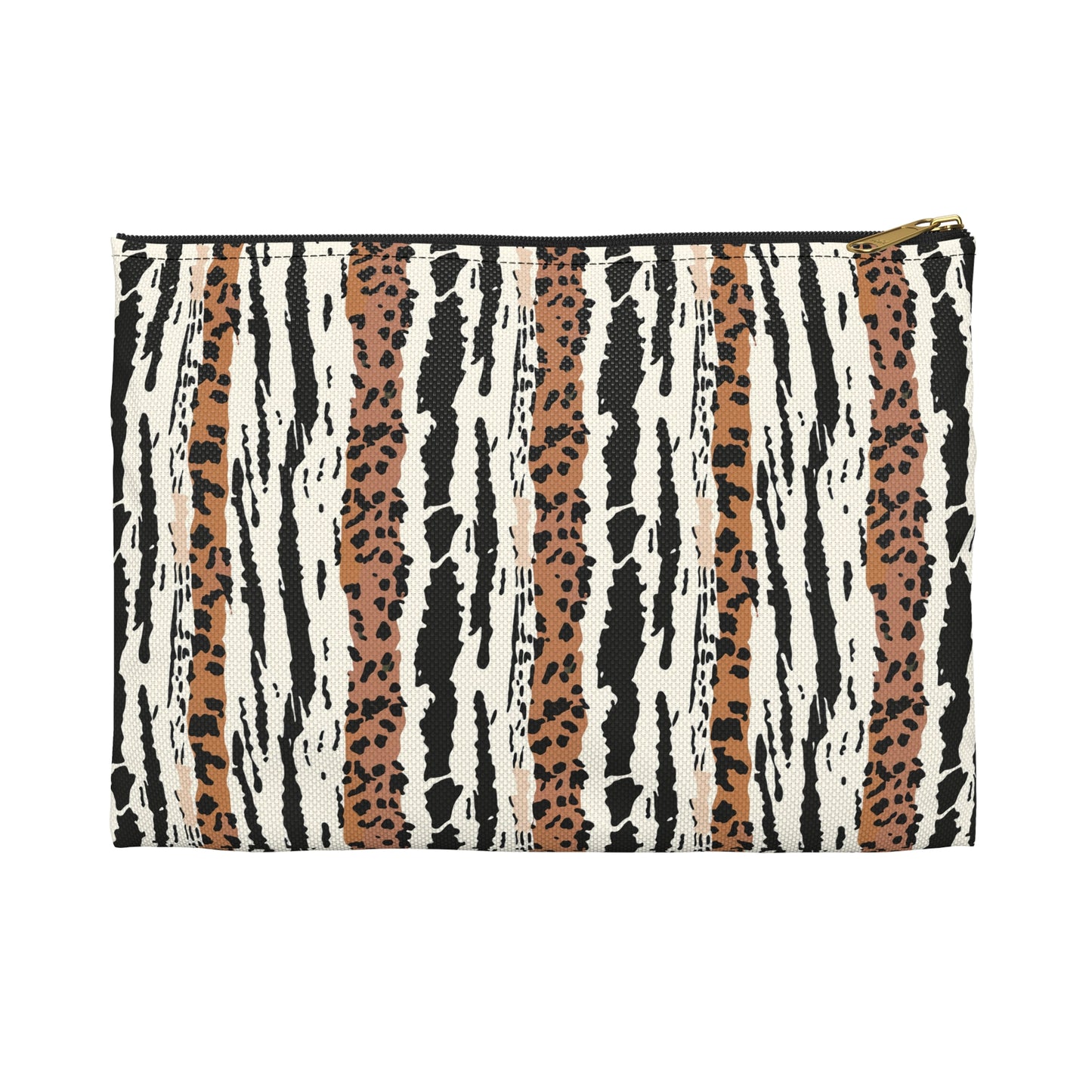 Wild Print Accessory Pouch - Stylish Makeup Bag, Travel Organizer, Gift for Her, Fashion Storage, Animal Print Design