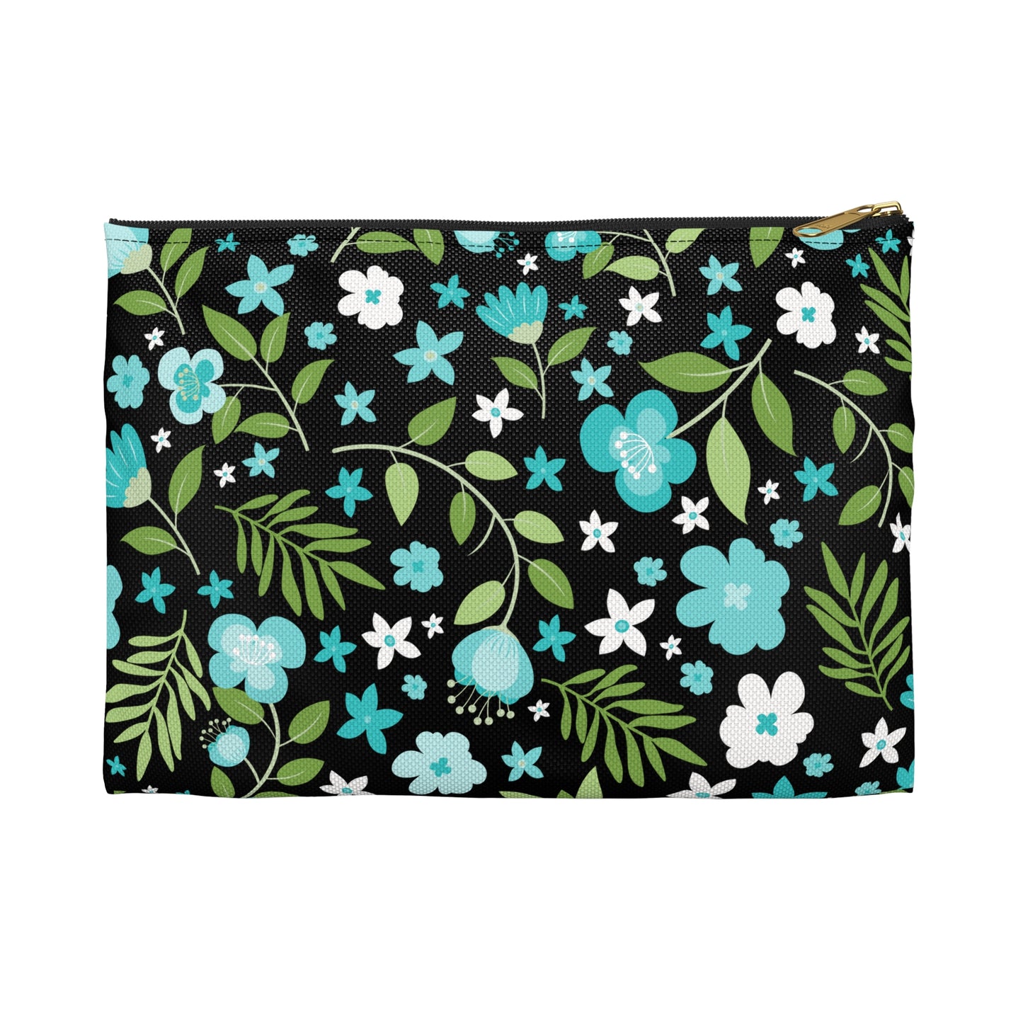 Floral Accessory Pouch, Makeup Bag, Travel Organizer, Gift for Her, Cute Floral Design, Daily Essentials Holder