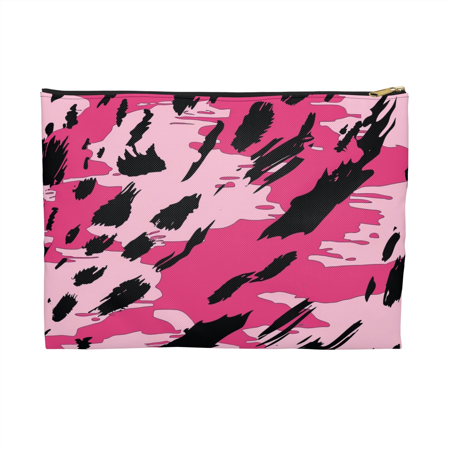 Wild Pink Leopard Print Accessory Pouch | Cosmetic Bag, Travel Organizer, Pencil Case, Makeup Pouch, Gift for Her