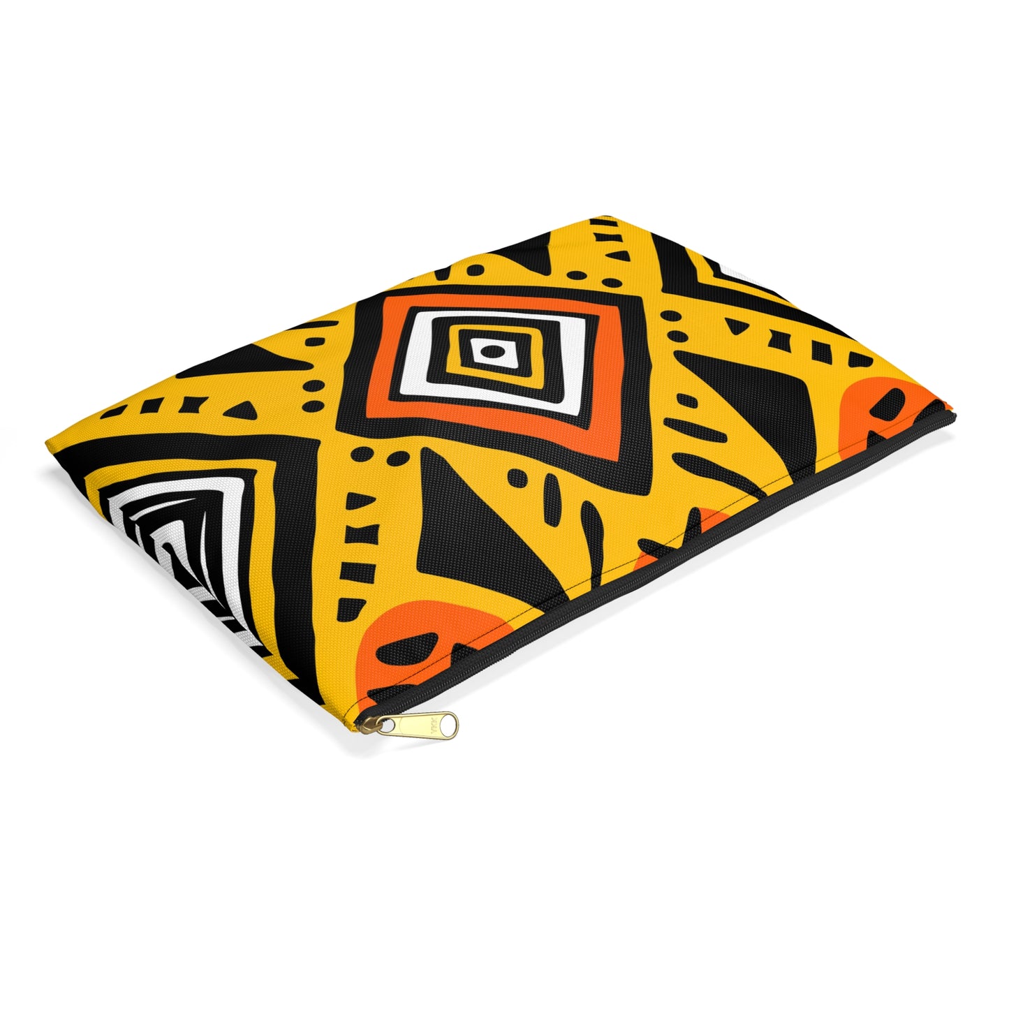 Vibrant African Print Accessory Pouch, Boho Style Cosmetic Bag, Ethnic Design Travel Organizer, Festival Gift, Handmade Clutch