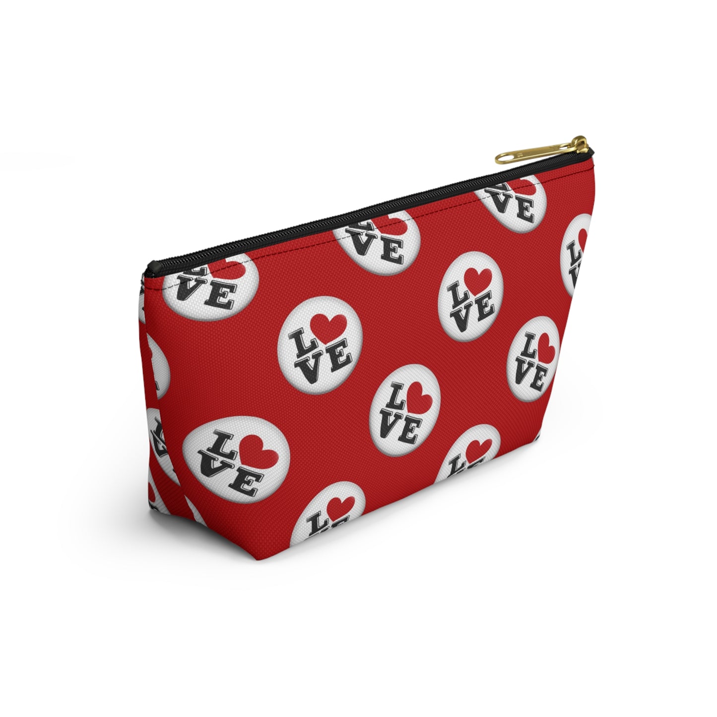 Love-Themed Accessory Pouch, Fun Makeup Bag, Perfect Gift for Valentine's Day, Wedding, Party Favors, Travel Organizer