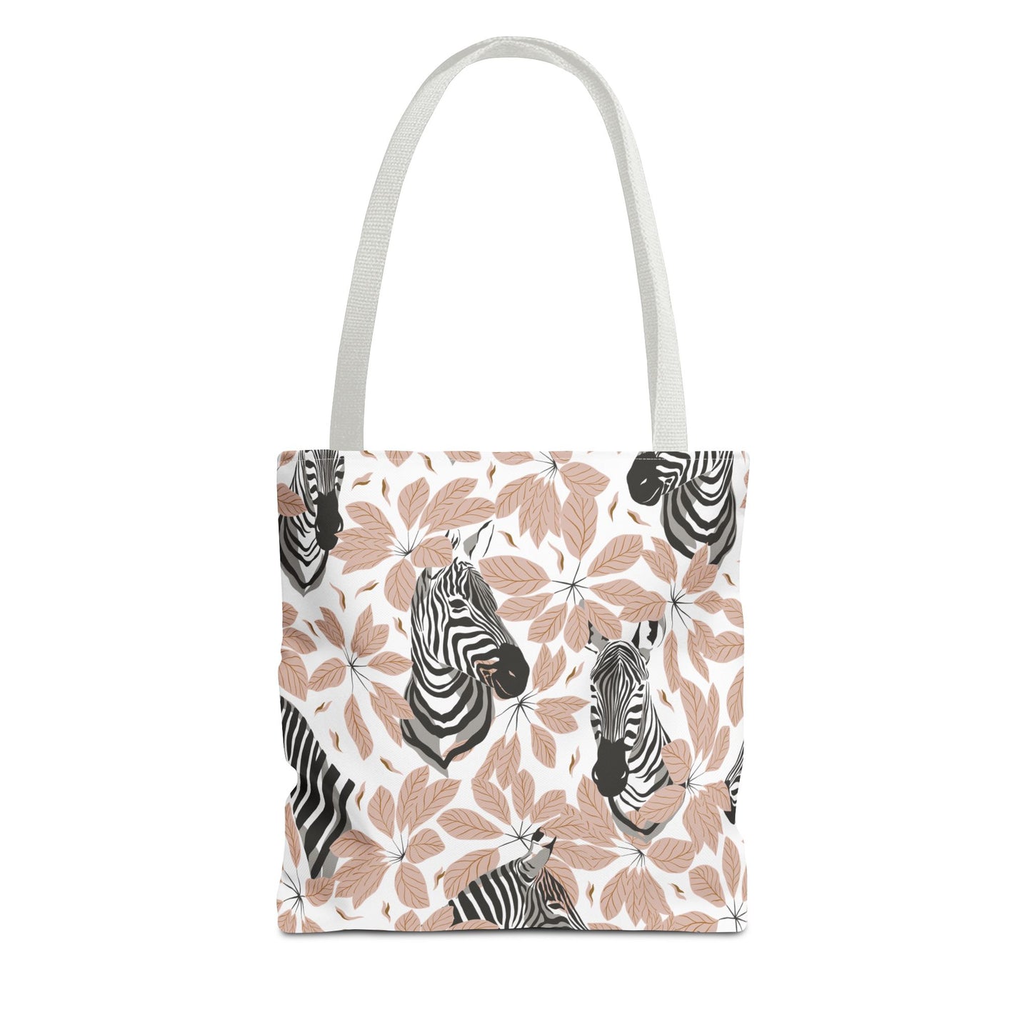 Chic Zebra Print Tote Bag, Stylish Shopping Bags, Animal Print Eco Tote, Fashionable Everyday Carry, Gift for Zoo Lovers