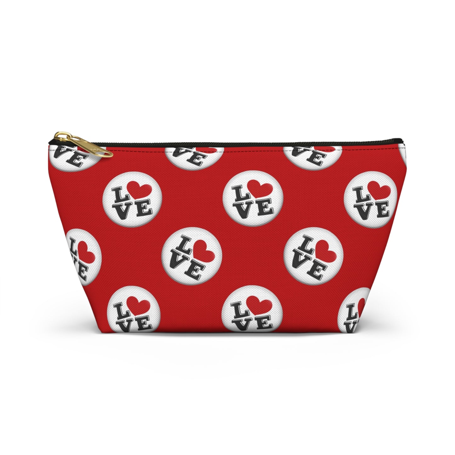 Love-Themed Accessory Pouch, Fun Makeup Bag, Perfect Gift for Valentine's Day, Wedding, Party Favors, Travel Organizer