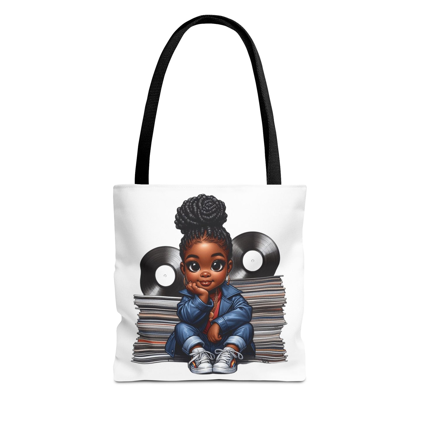 Vinyl Vibes Tote Bag - Perfect for Music Lovers, Record Enthusiasts, Gifts for Her, Shopping, and Everyday Use