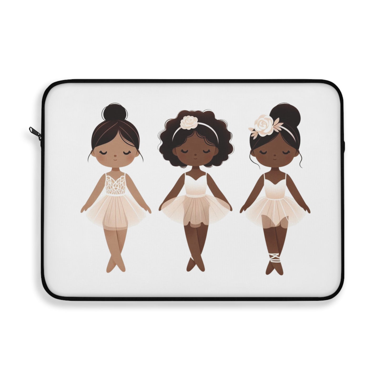 Ballet Dancer Laptop Sleeve | Cute Computer Case for Girls, Dance Lovers Gift, Ballerina Sleeve, Stylish Tech Accessory