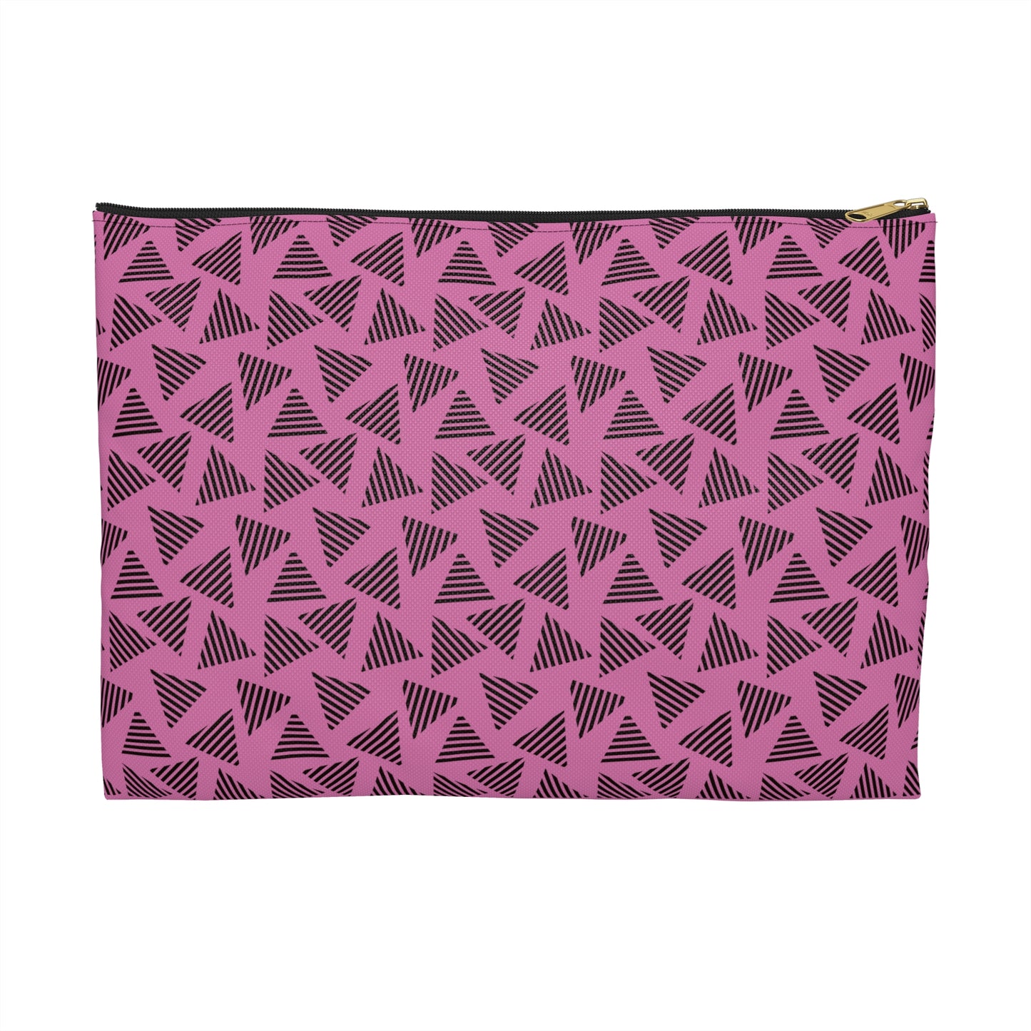 Chic Geometric Accessory Pouch for Travel, Makeup Bag, Organizer, Gift for Her, Modern Print, Daily Essentials