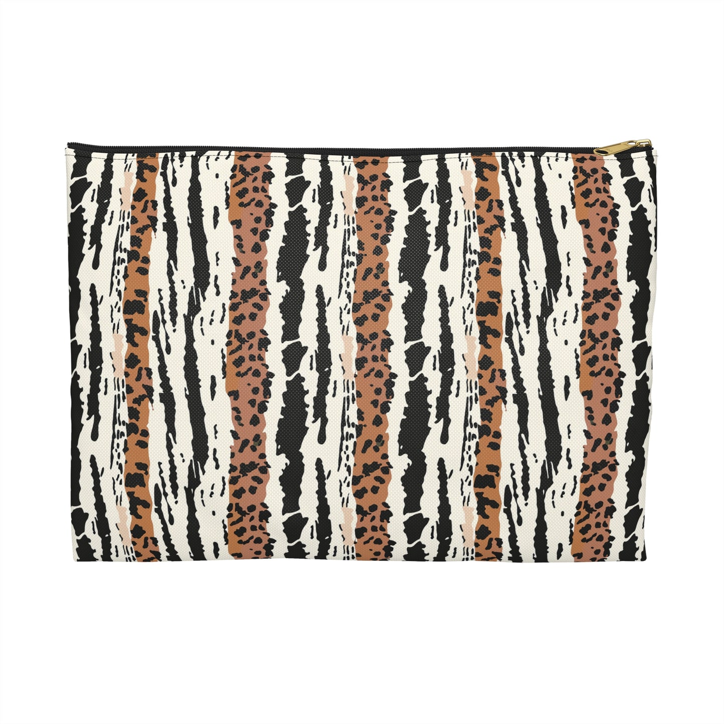 Wild Print Accessory Pouch - Stylish Makeup Bag, Travel Organizer, Gift for Her, Fashion Storage, Animal Print Design