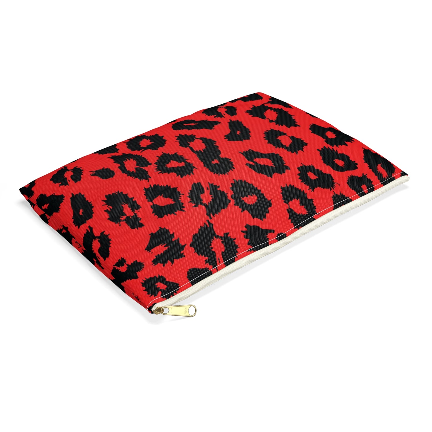 Bold Leopard Print Accessory Pouch, Makeup Bag, Travel Organizer, Clutch, Pencil Case, Gift for Her
