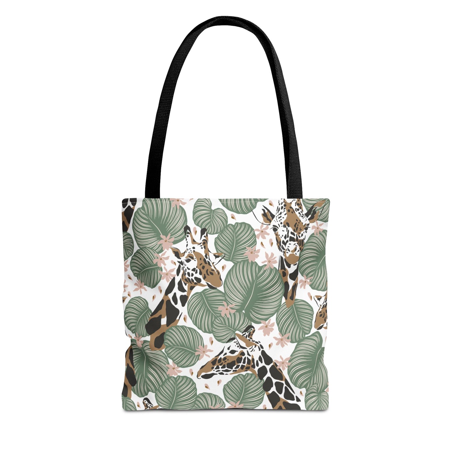 Stylish Jungle Tote Bag, Giraffe Print Carryall, Eco-Friendly Shopping Bag, Perfect for Animal Lovers, Gift for Nature Enthusiasts