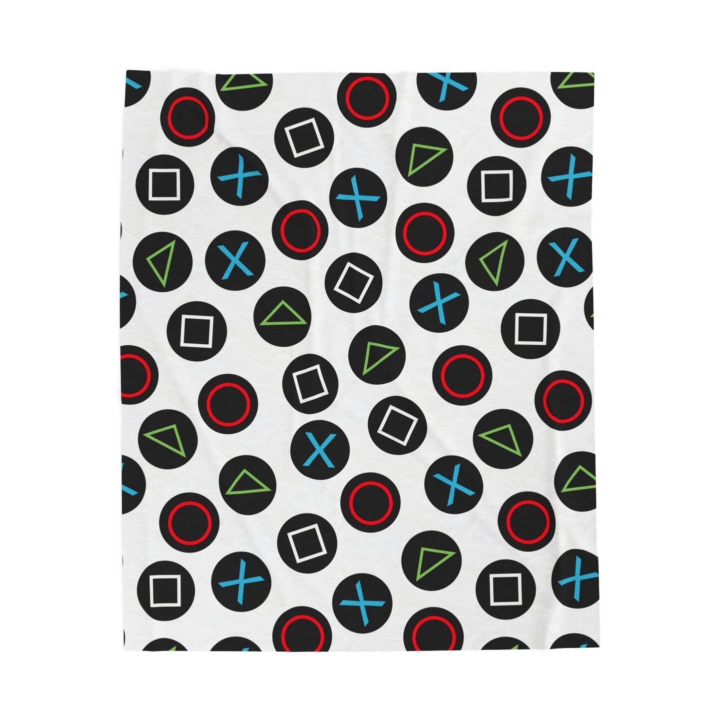 Cozy Gamer Velveteen Plush Blanket, Soft Throw for Game Nights, Video Game Decor, Gift for Gamers, Cozy Home Accessory