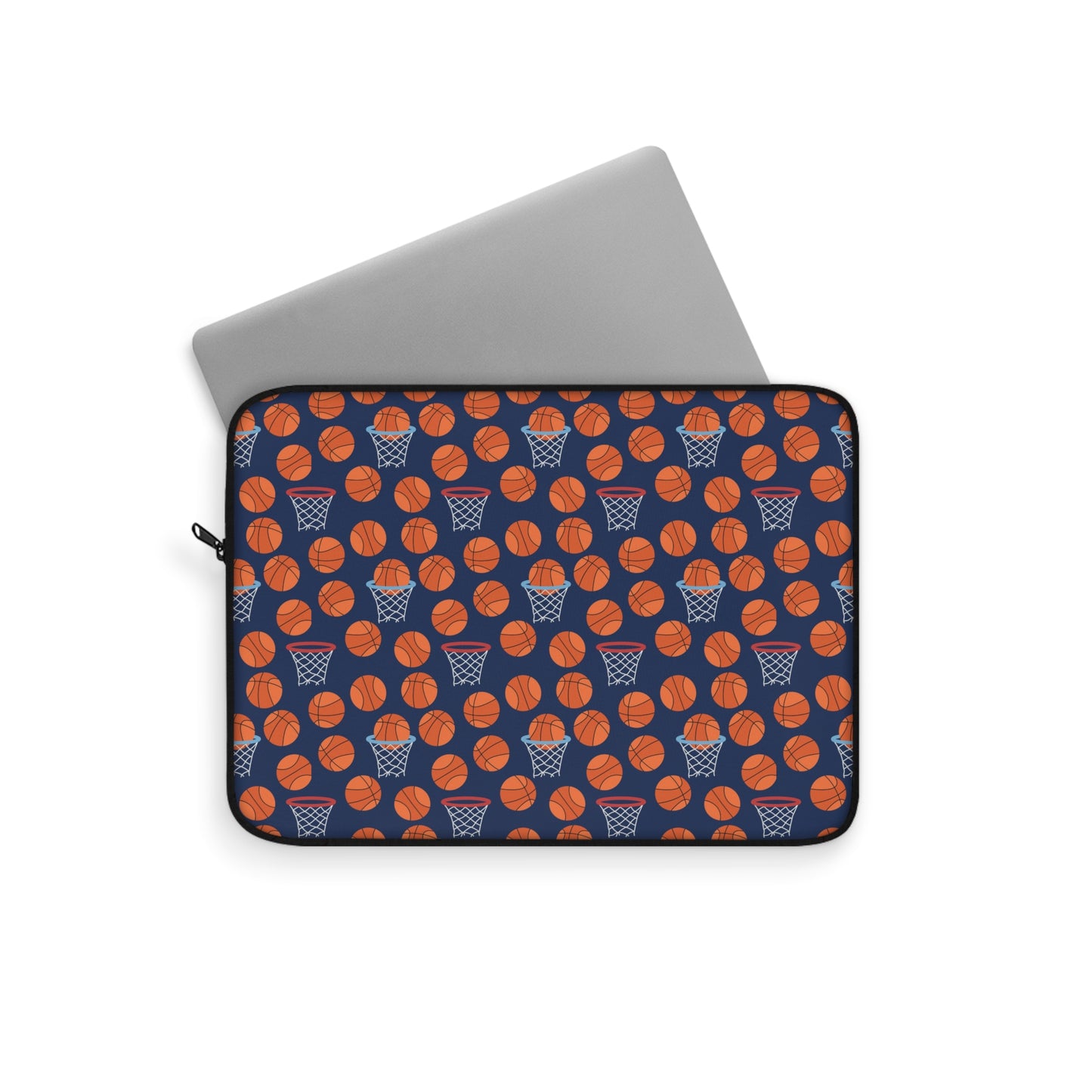 Basketball Laptop Sleeve | Sports Tech Case | Gift for Athletes | Basketball Fan Accessory | Stylish Laptop Bag
