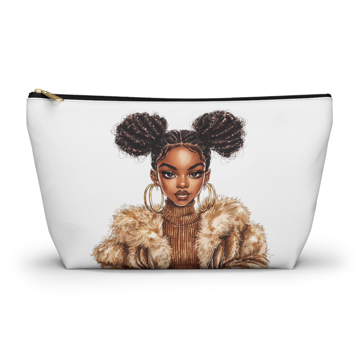 Chic Accessory Pouch | Stylish Makeup Bag, Travel Organizer, Gift for Her, Fashion Forward, Custom Pouch