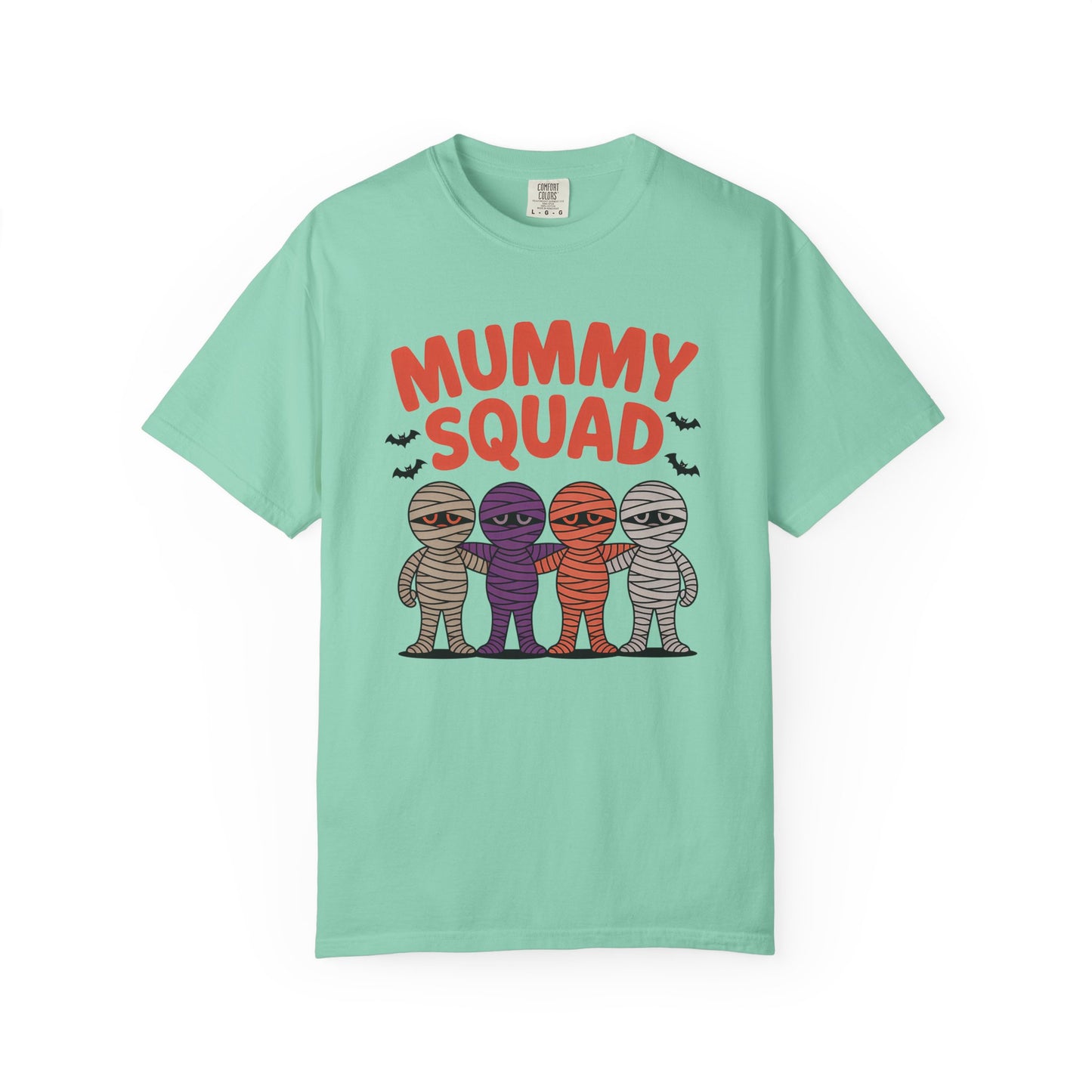 Mummy Squad Unisex T-shirt | Halloween Tee, Mummy Themed Shirt, Spooky Squad Shirt, Fall Festival Shirt, Fun Family Costume