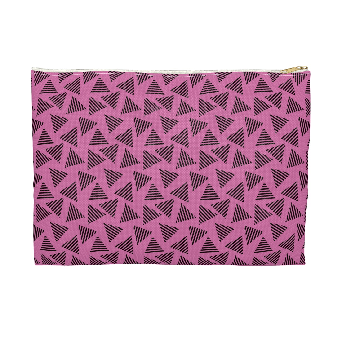 Chic Geometric Accessory Pouch for Travel, Makeup Bag, Organizer, Gift for Her, Modern Print, Daily Essentials