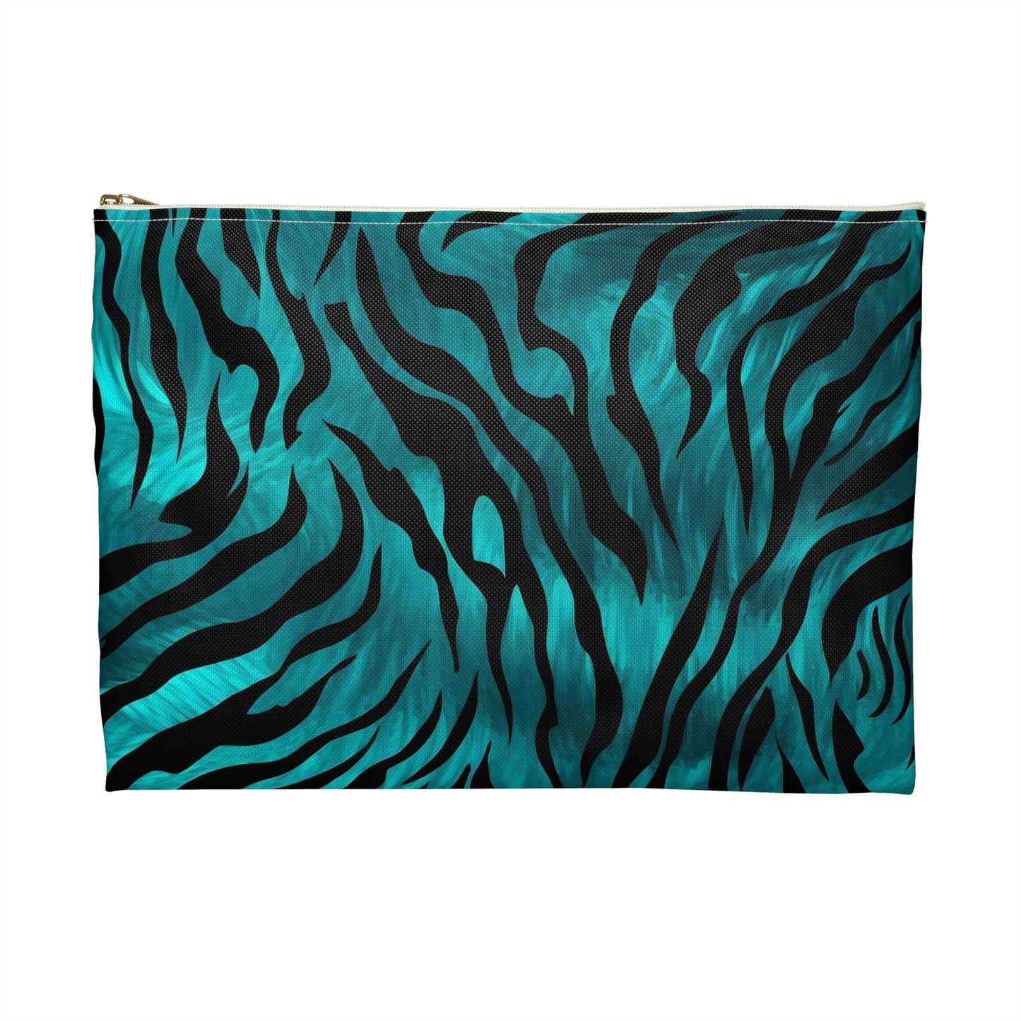 Stylish Zebra Print Accessory Pouch, Makeup Bag, Organizer, Travel Essentials, Gift Idea, Unique Designs for Animal Lovers