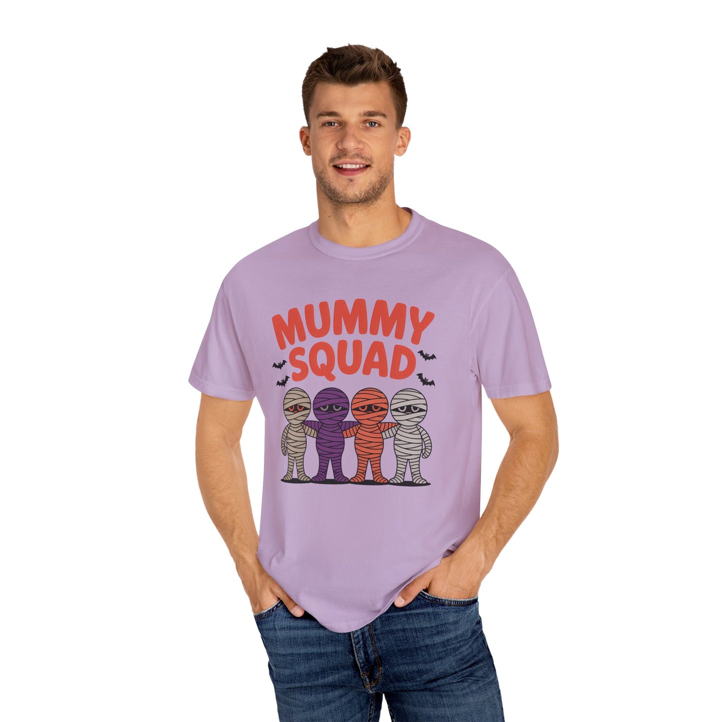 Mummy Squad Unisex T-shirt | Halloween Tee, Mummy Themed Shirt, Spooky Squad Shirt, Fall Festival Shirt, Fun Family Costume