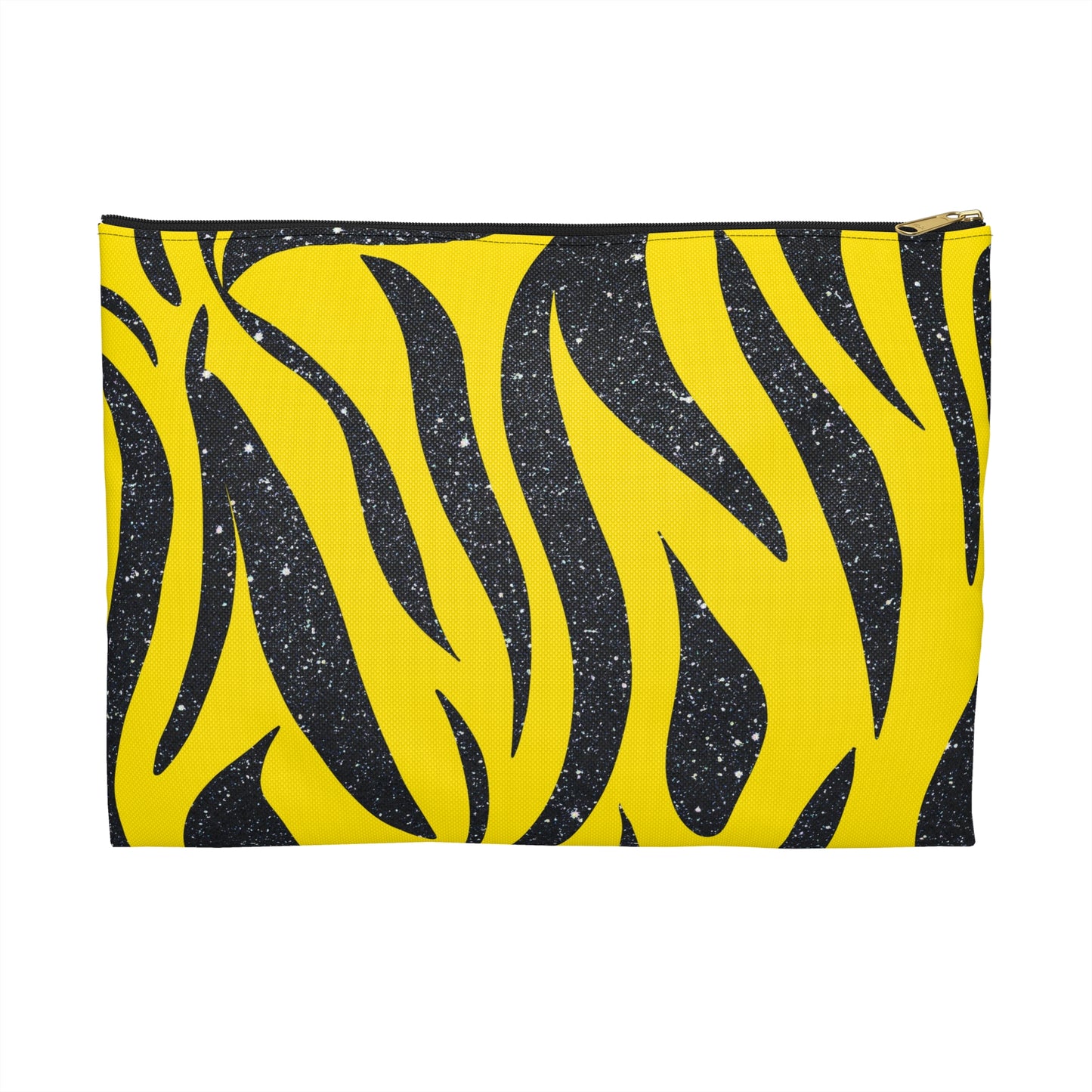 Bold Zebra Print Accessory Pouch, Fun Makeup Bag, Travel Organizer, Cute Pencil Case, Unique Gift for Animal Lovers