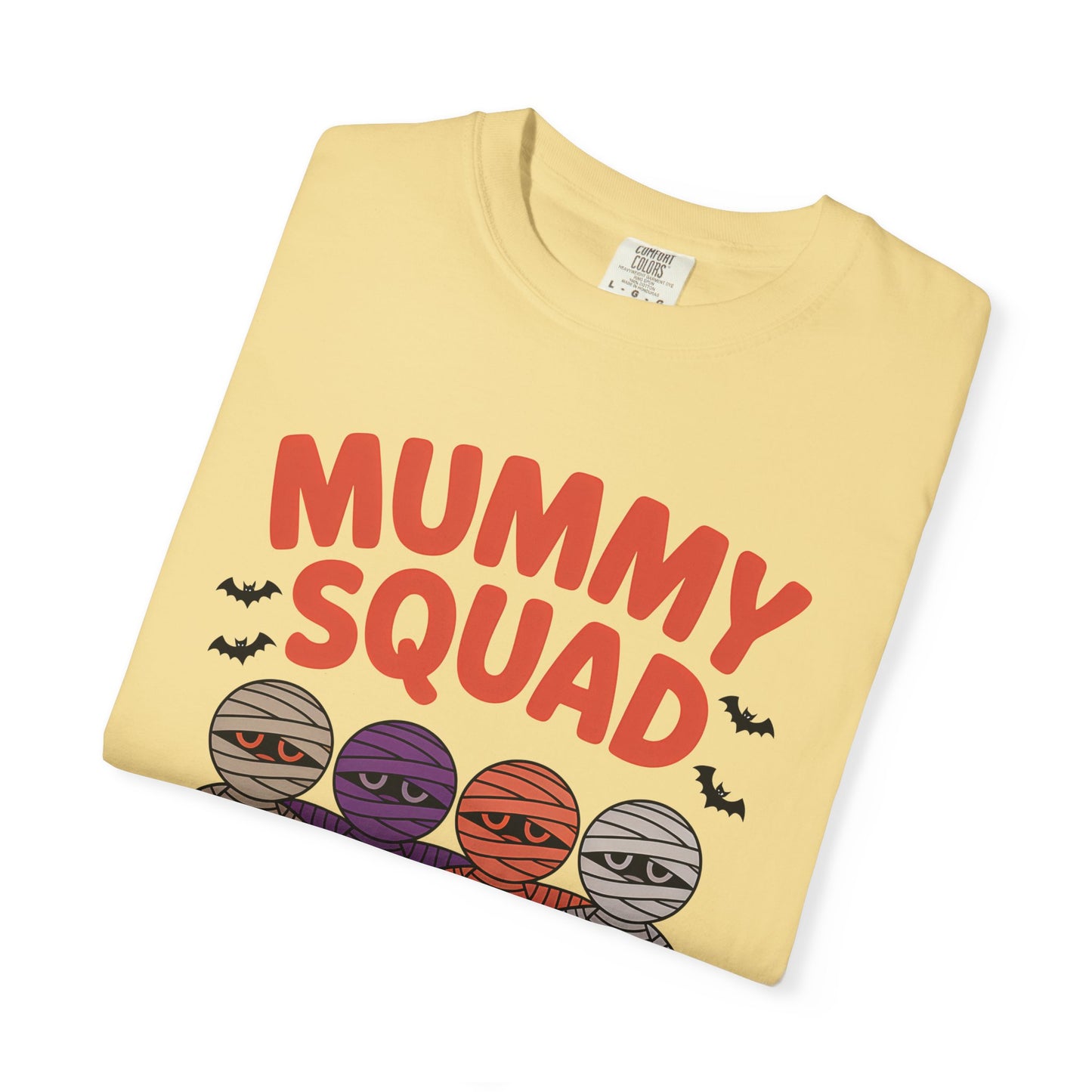 Mummy Squad Unisex T-shirt | Halloween Tee, Mummy Themed Shirt, Spooky Squad Shirt, Fall Festival Shirt, Fun Family Costume