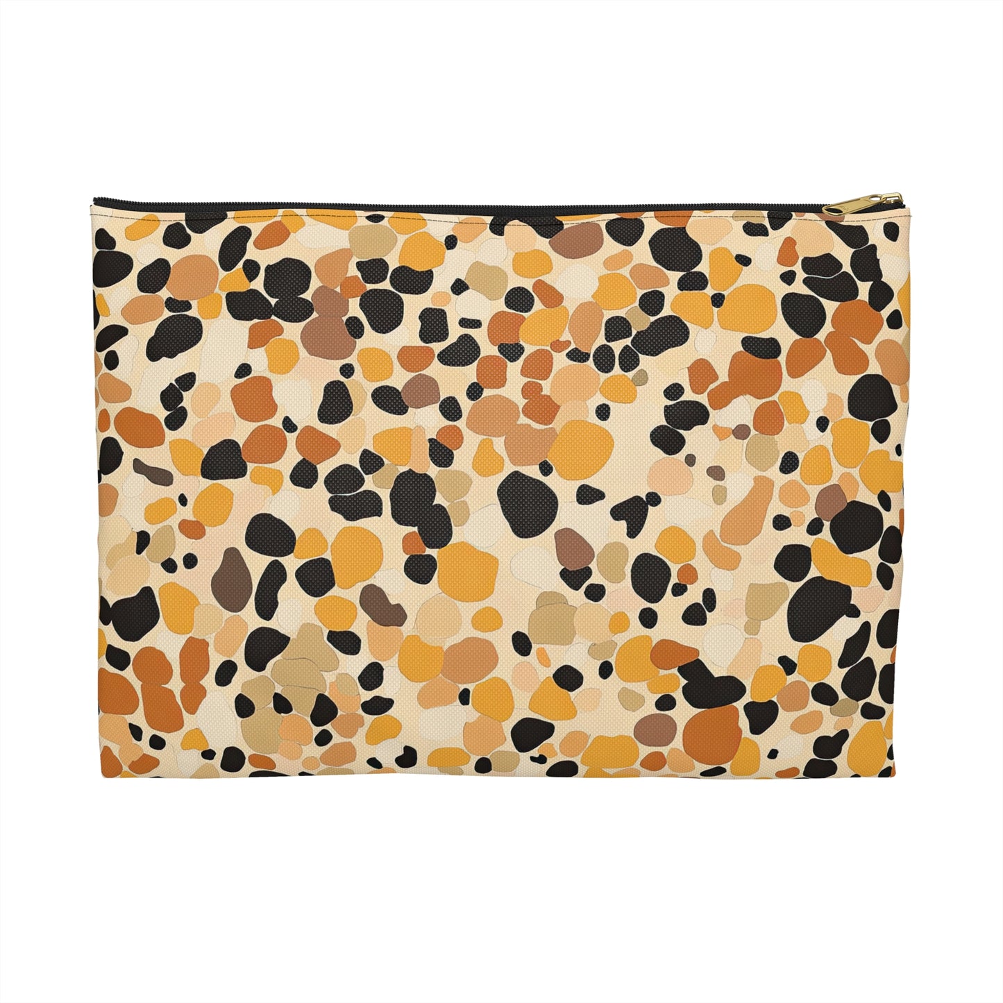 Colorful Speckled Accessory Pouch | Cosmetic Bag, Travel Organizer, Gift Idea, Art Supplies, Clutch Purse