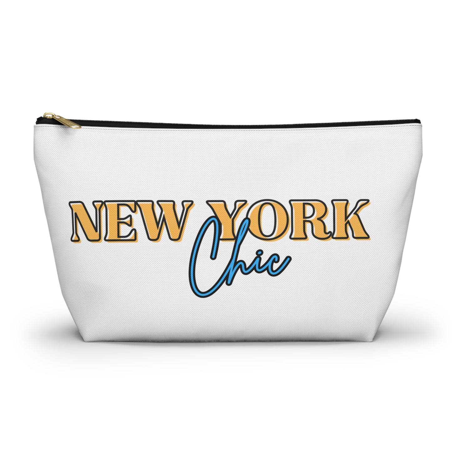 New York Chic Accessory Pouch, Makeup Bag, Travel Organizer, Gift for Her, Stylish Storage, Fashionista Essential