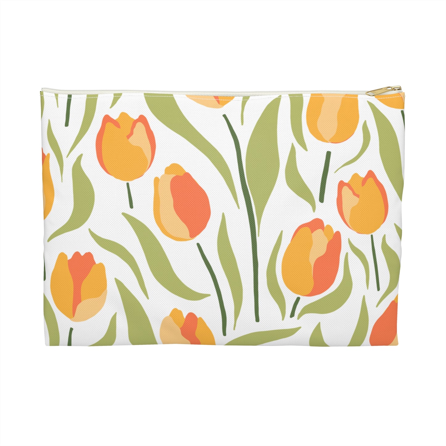 Floral Accessory Pouch - Cute Makeup Bag, Travel Organizer, Gift for Her, Spring Decor, Stylish Storage Companion
