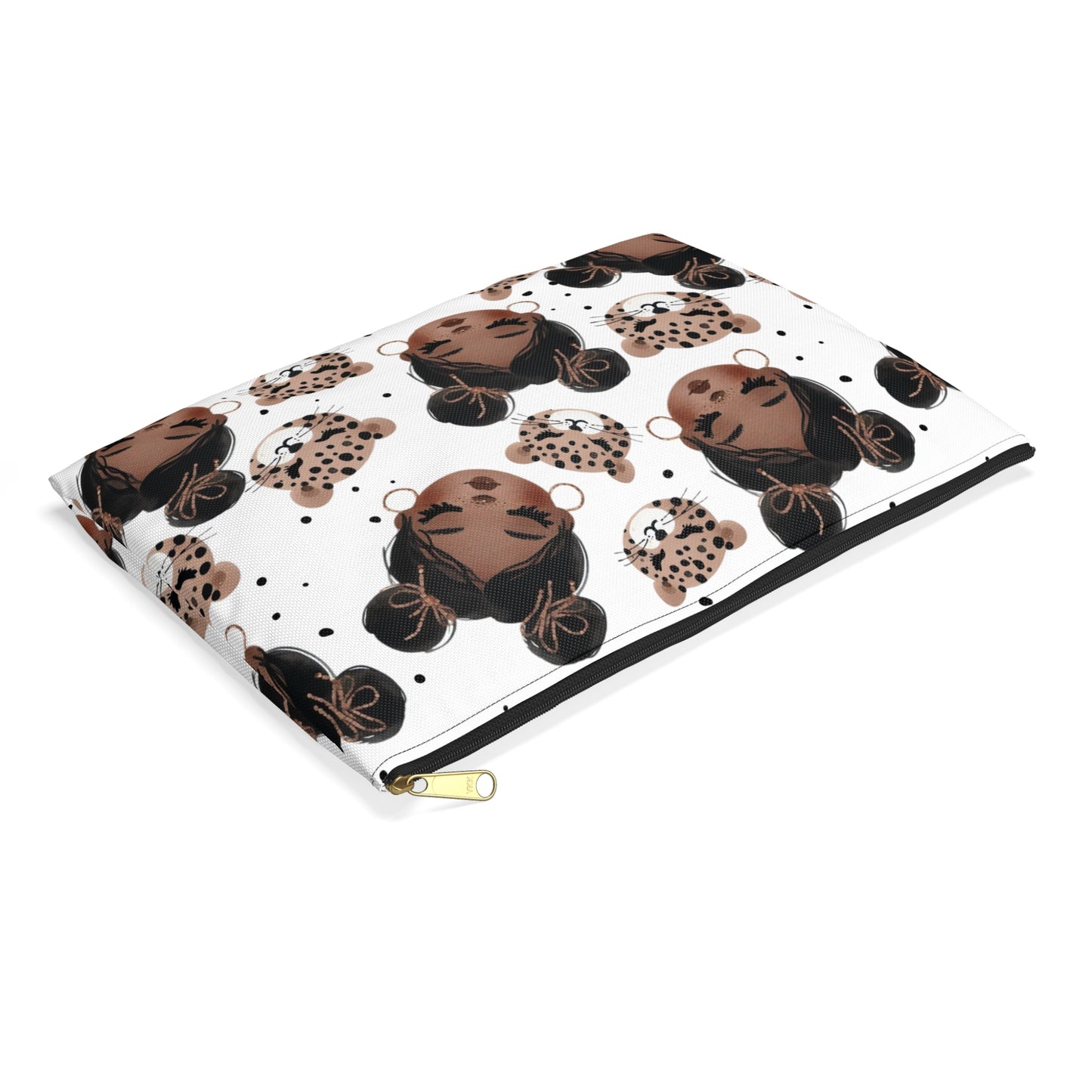 Sassy Safari Accessory Pouch - Cute Animal Print Bag, Makeup Organizer, Travel Essentials, Gift for Her, Wild Animal Lover
