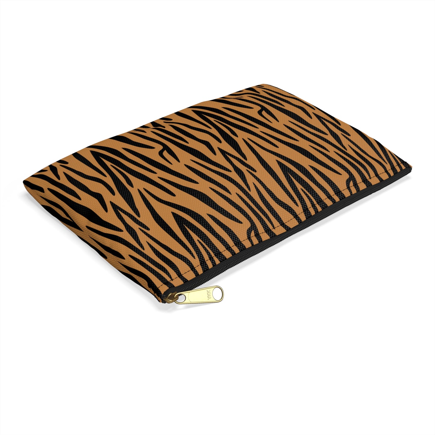 Stylish Tiger Print Accessory Pouch - Makeup Bag, Travel Organizer, Pencil Case, Gift for Animal Lovers, Wild Style