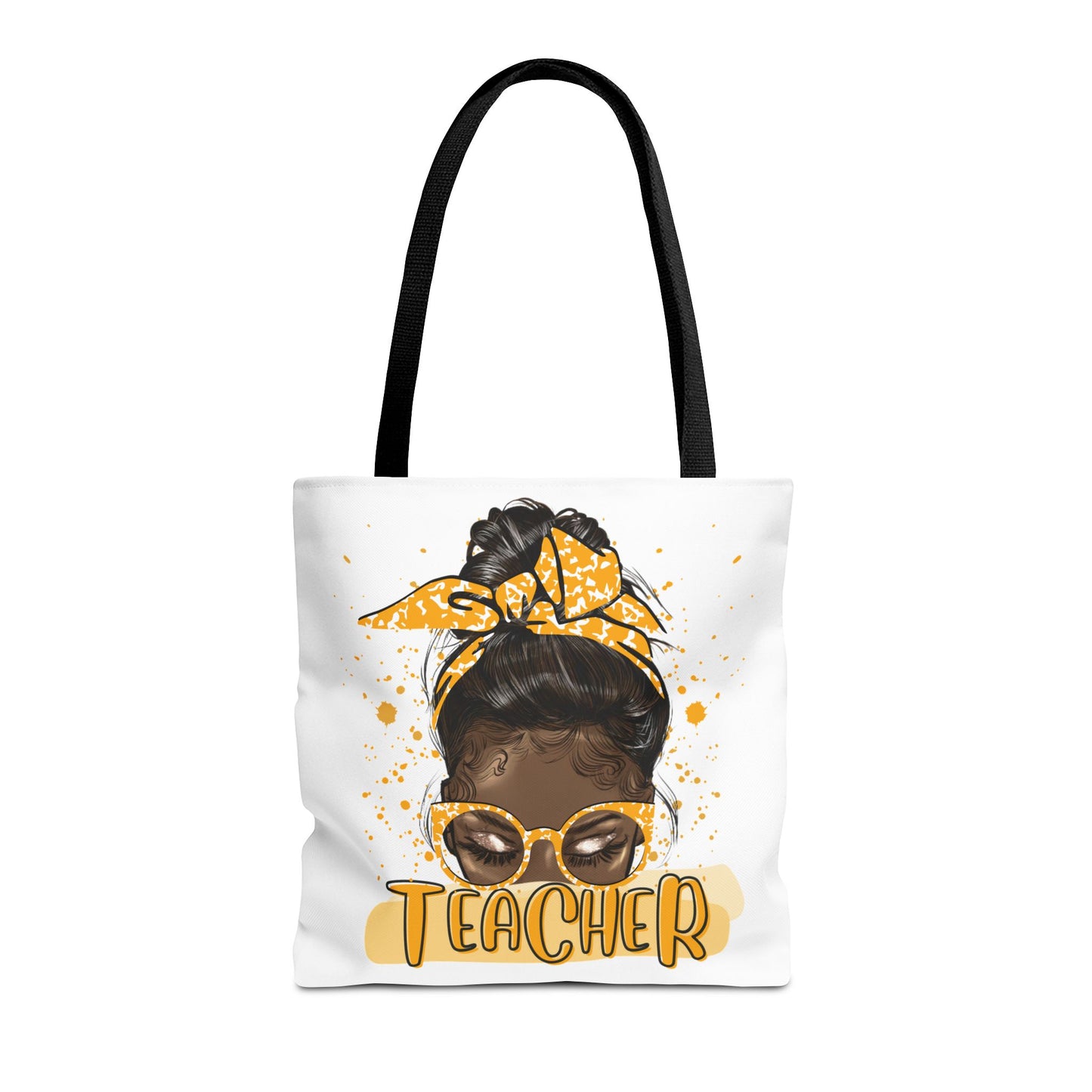 Teacher Tote Bag, Stylish Teacher Bag, Canvas Bag for Teacher Gifts, Back to School Tote, Personalized Tote Bag, Yellow