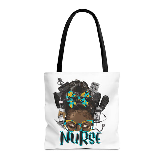 Nurse Appreciation Tote Bag, Fun Nurse Gift, Medical Student Tote, Nurse Life Accessory, Inspirational Carryall for Healthcare
