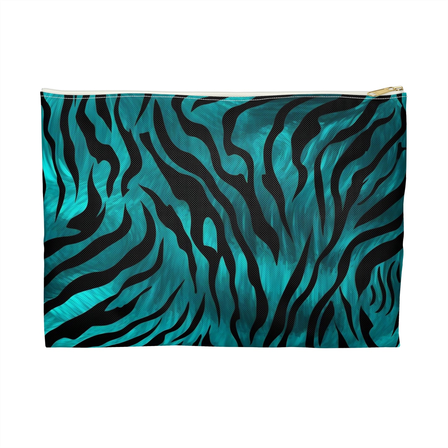 Stylish Zebra Print Accessory Pouch, Makeup Bag, Organizer, Travel Essentials, Gift Idea, Unique Designs for Animal Lovers