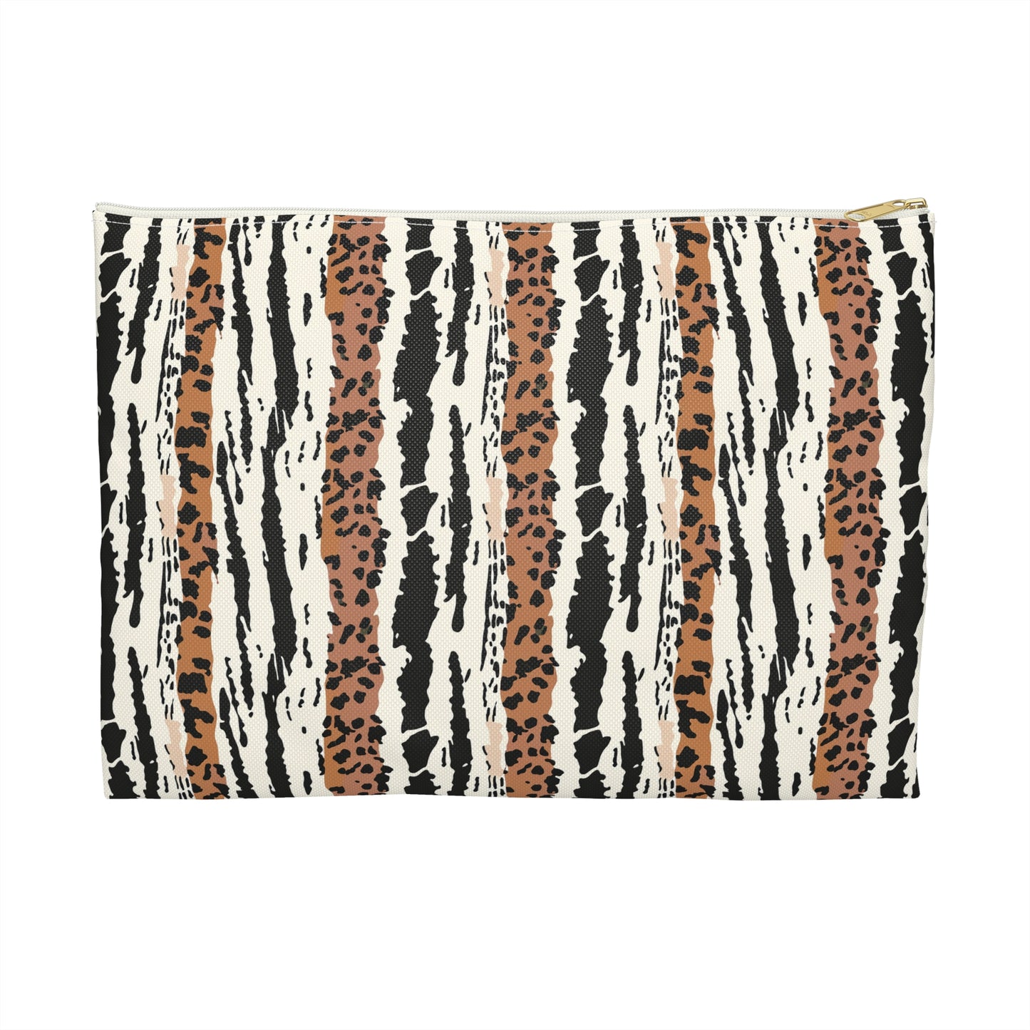 Wild Print Accessory Pouch - Stylish Makeup Bag, Travel Organizer, Gift for Her, Fashion Storage, Animal Print Design